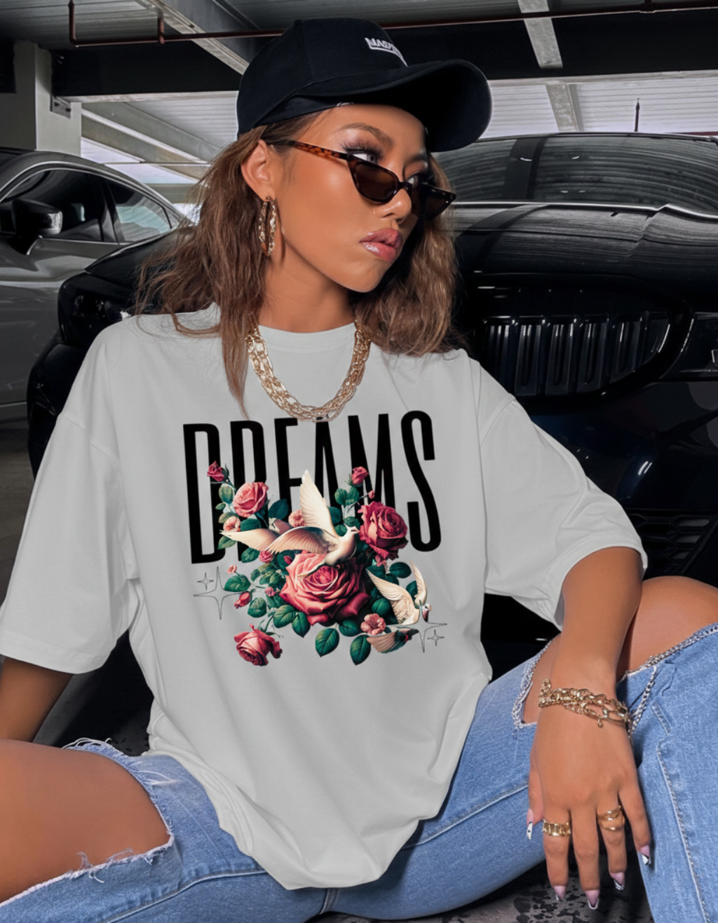 DREAMS OVERSIZED T-SHIRT