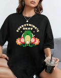 EVERYTHING'S OK OVERSIZED T-SHIRT