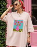 CAPRI FLOWER MARKET OVERSIZED T-SHIRT