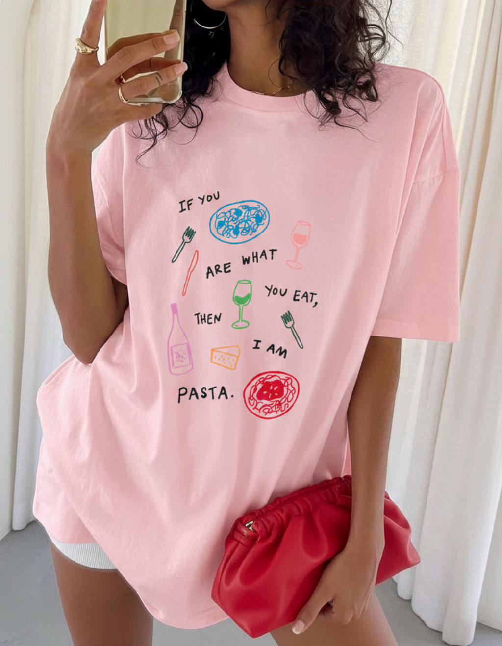 PASTA OVERSIZED T-SHIRT