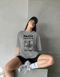 PASTA LOVER CLUB OVERSIZED T-SHIRT