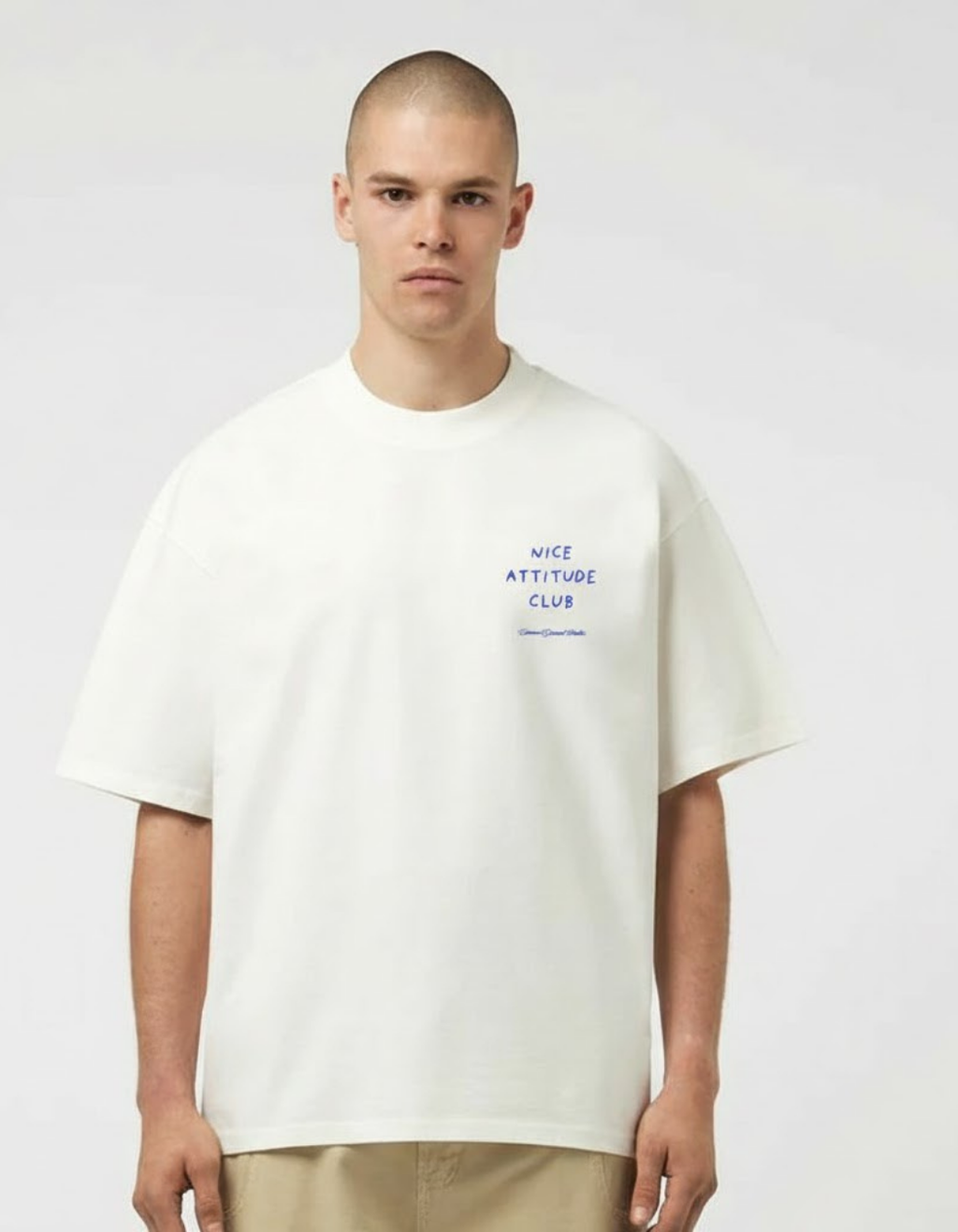 NICE ATTITUDE OVERSIZED T-SHIRT