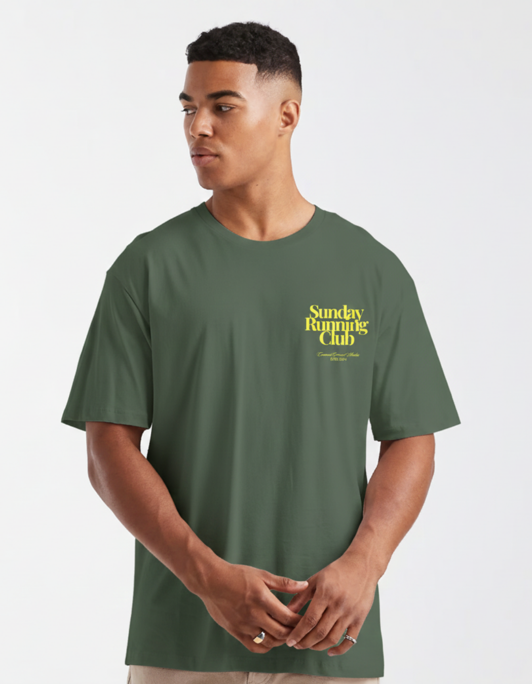 SUNDAY RUNNING OVERSIZED T-SHIRT