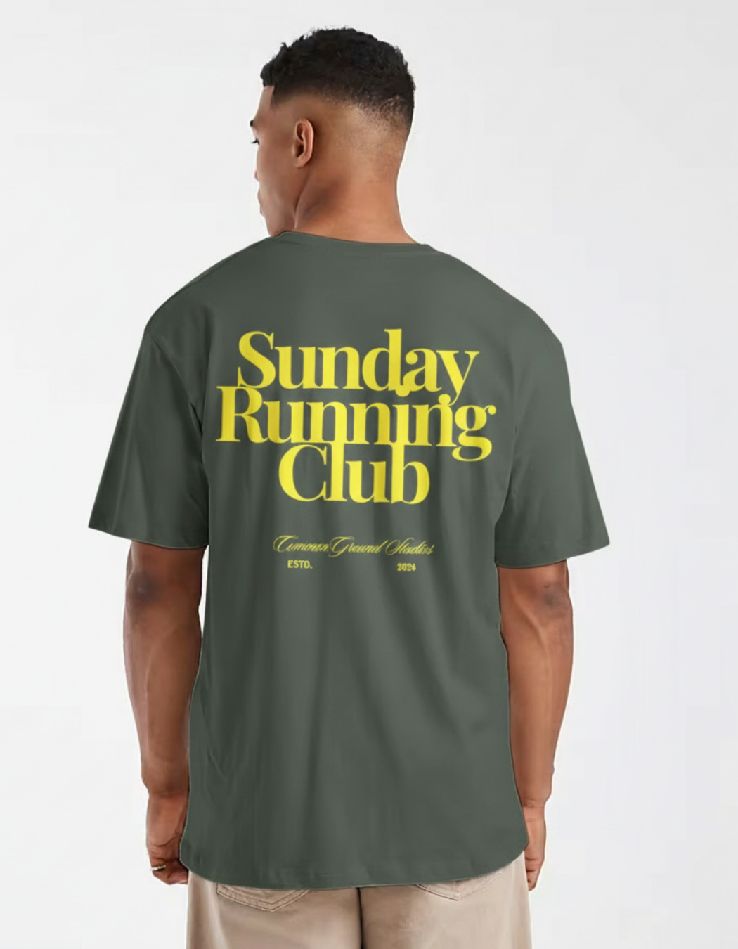 SUNDAY RUNNING OVERSIZED T-SHIRT