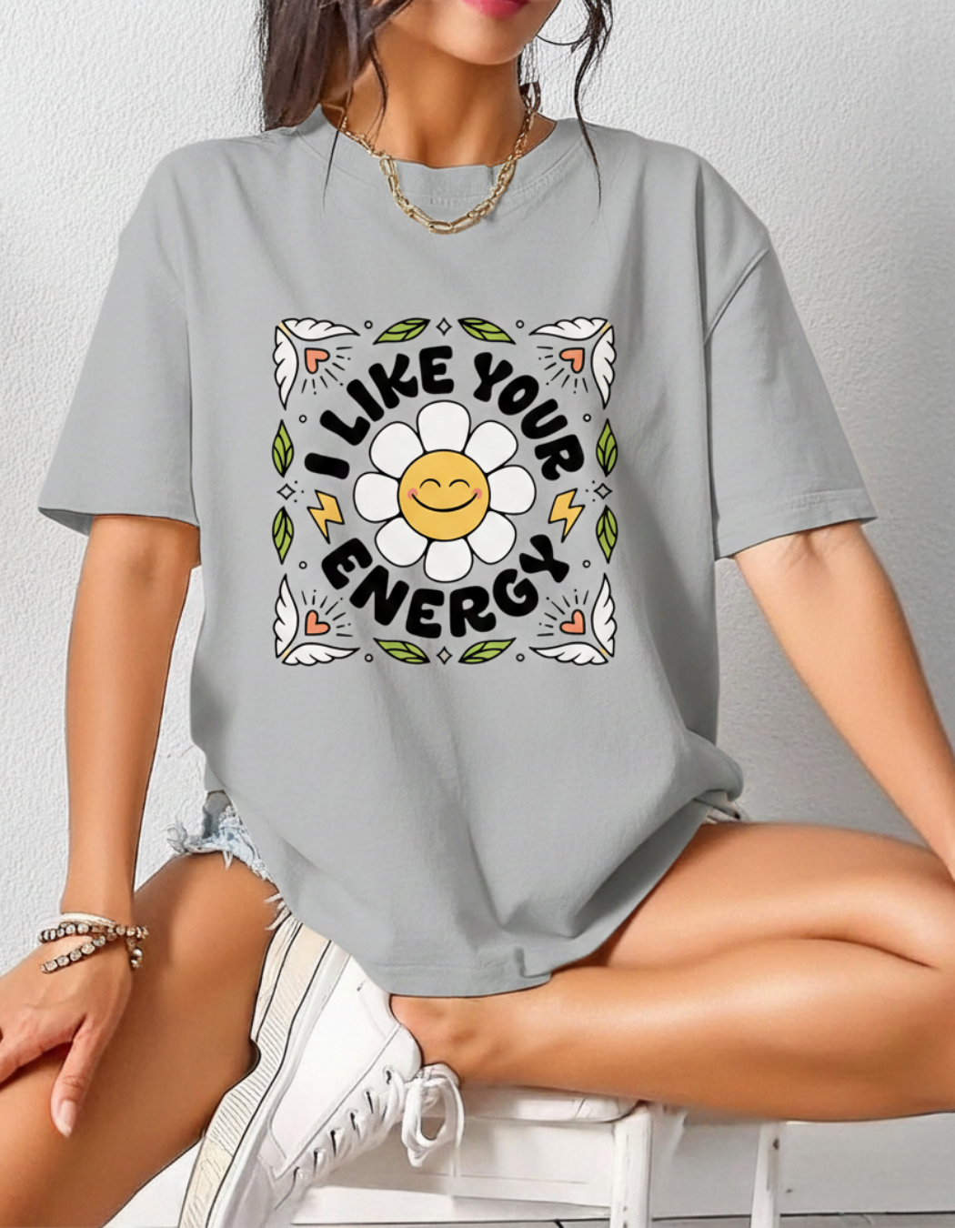 LIKE YOUR ENERGY OVERSIZED T-SHIRT