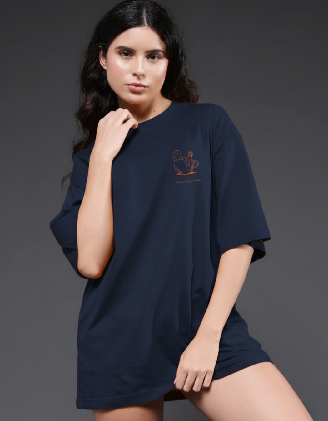 SLOW SUNDAYS COFFEE CLUB OVERSIZED T-SHIRT