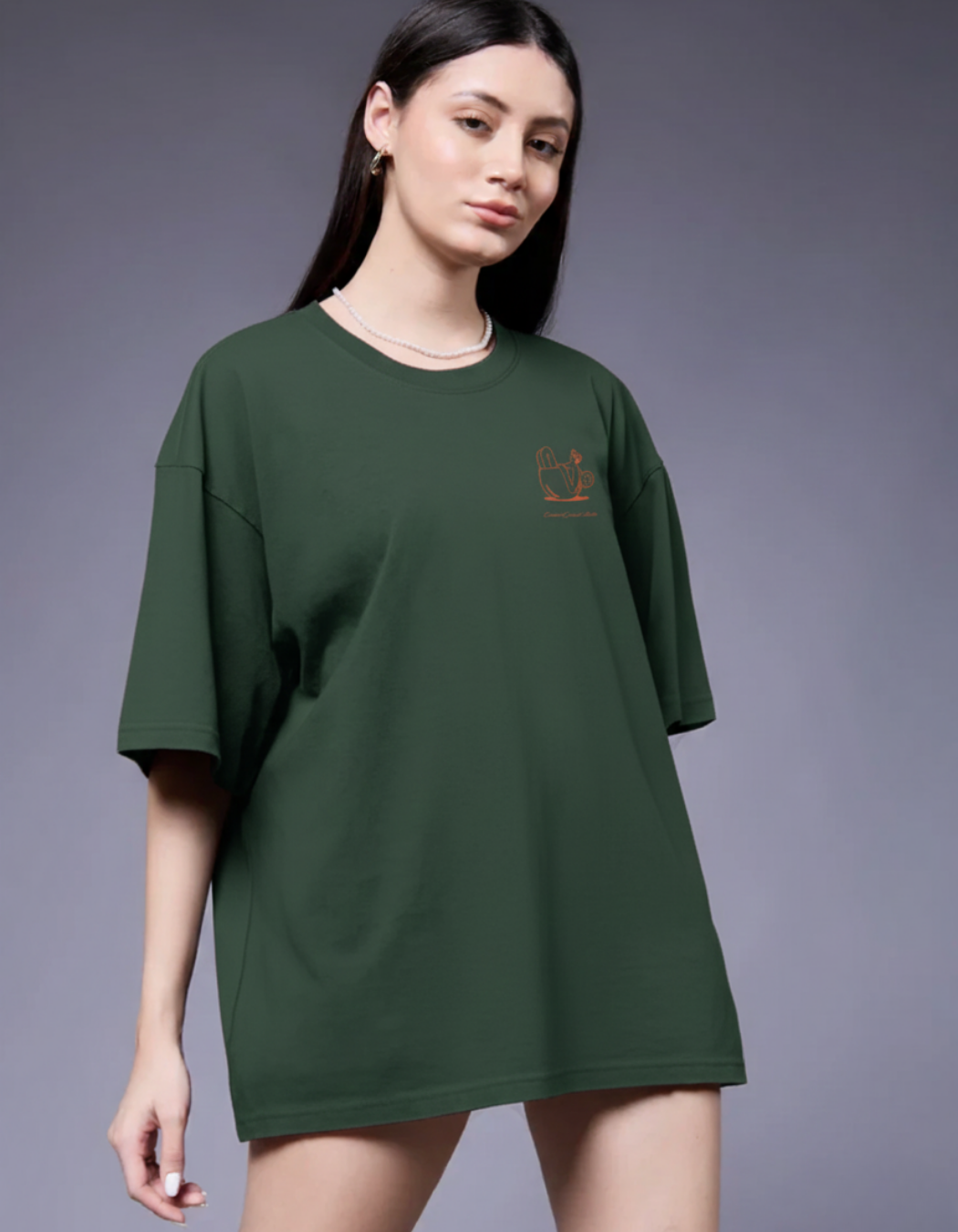 SLOW SUNDAYS COFFEE CLUB OVERSIZED T-SHIRT