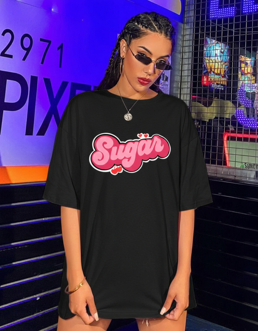 SUGAR OVERSIZED T-SHIRT