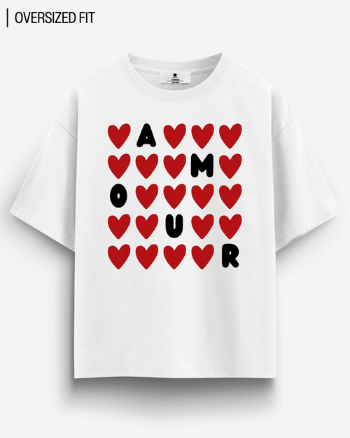 AMOUR OVERSIZED T-SHIRT