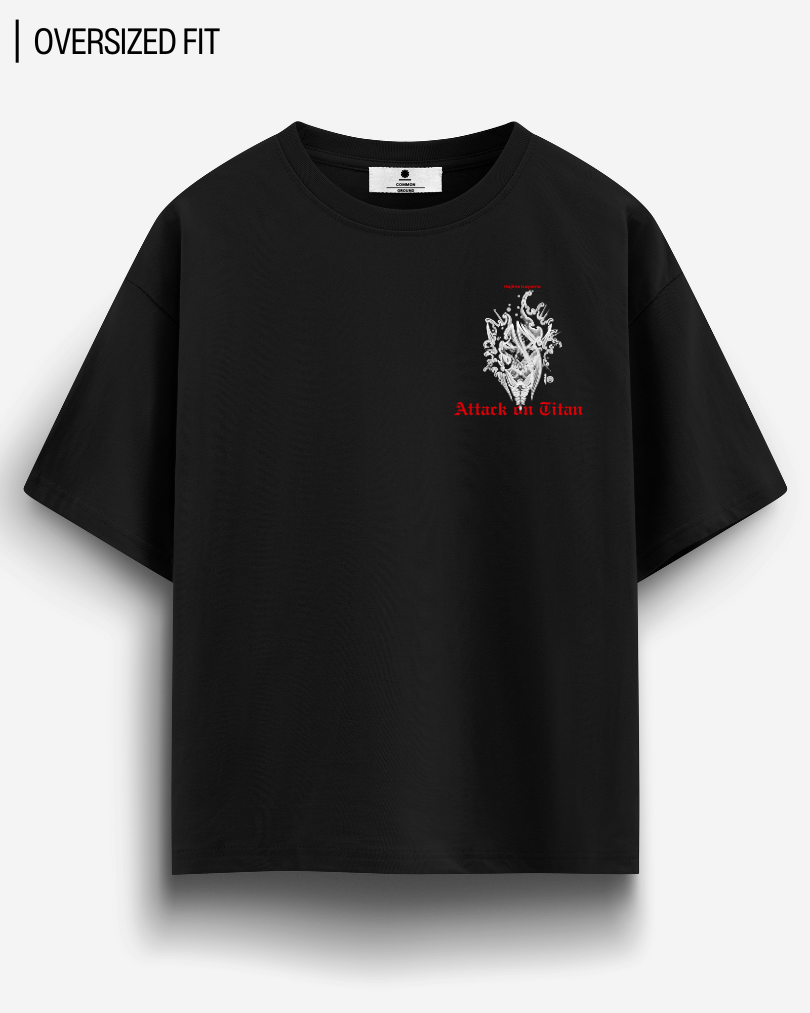 ATTACK ON TITAN OVERSIZED T-SHIRT