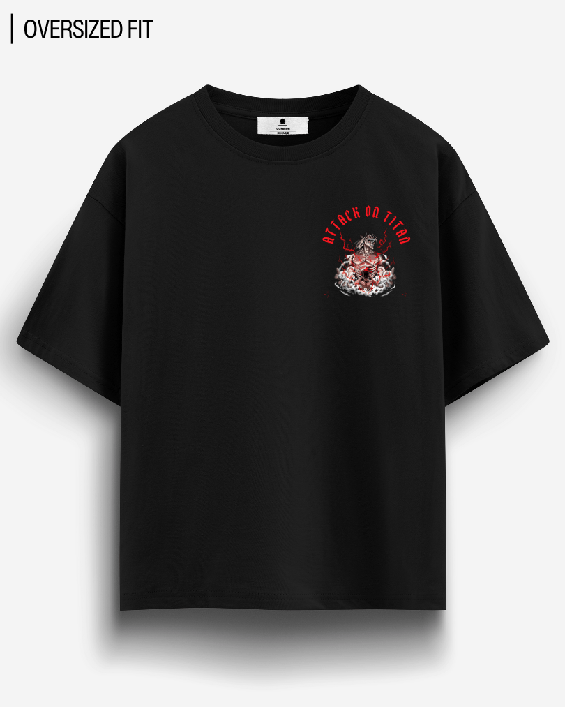 ATTACK ON TITAN OVERSIZED T-SHIRT
