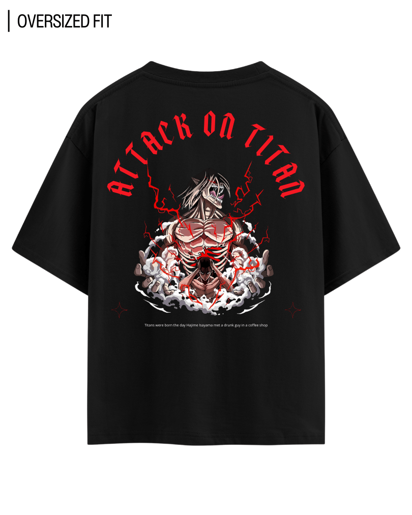 ATTACK ON TITAN OVERSIZED T-SHIRT