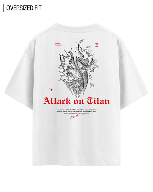 ATTACK ON TITAN OVERSIZED T-SHIRT