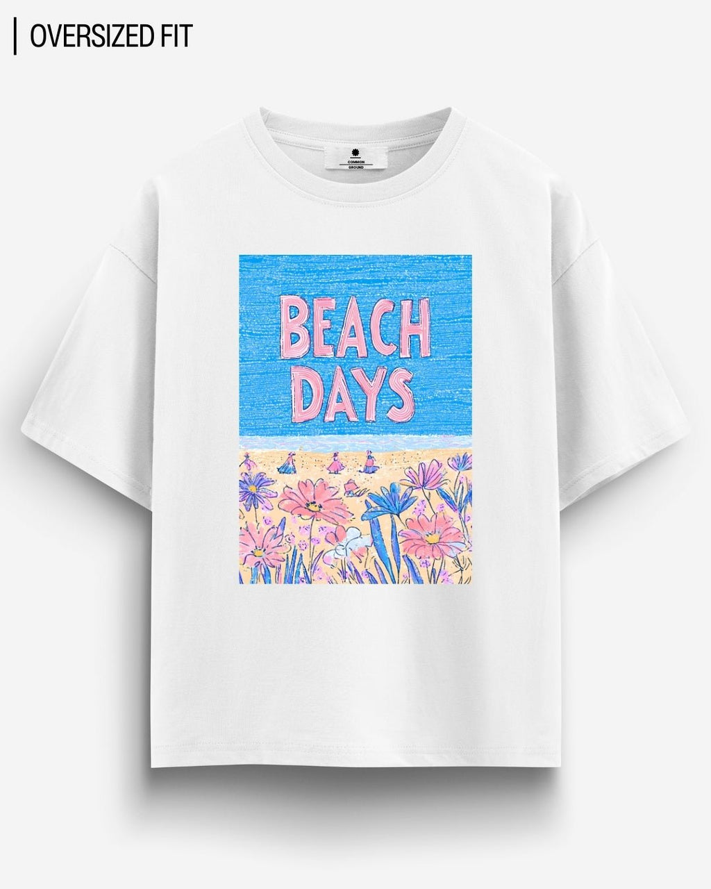 BEACH DAYS OVERSIZED T-SHIRT