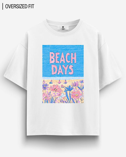 BEACH DAYS OVERSIZED T-SHIRT