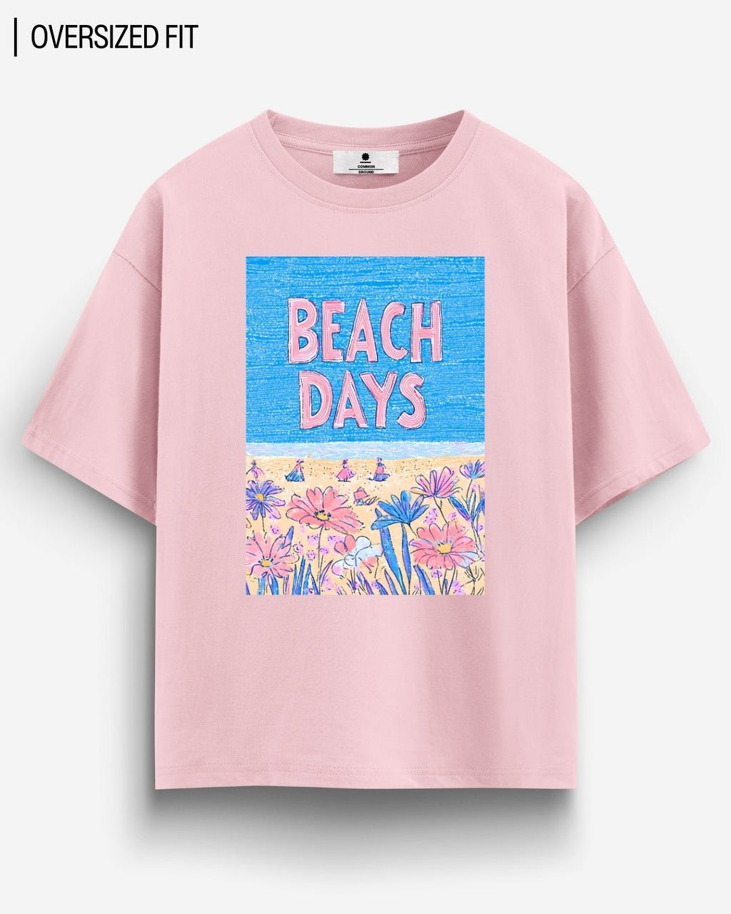 BEACH DAYS OVERSIZED T-SHIRT