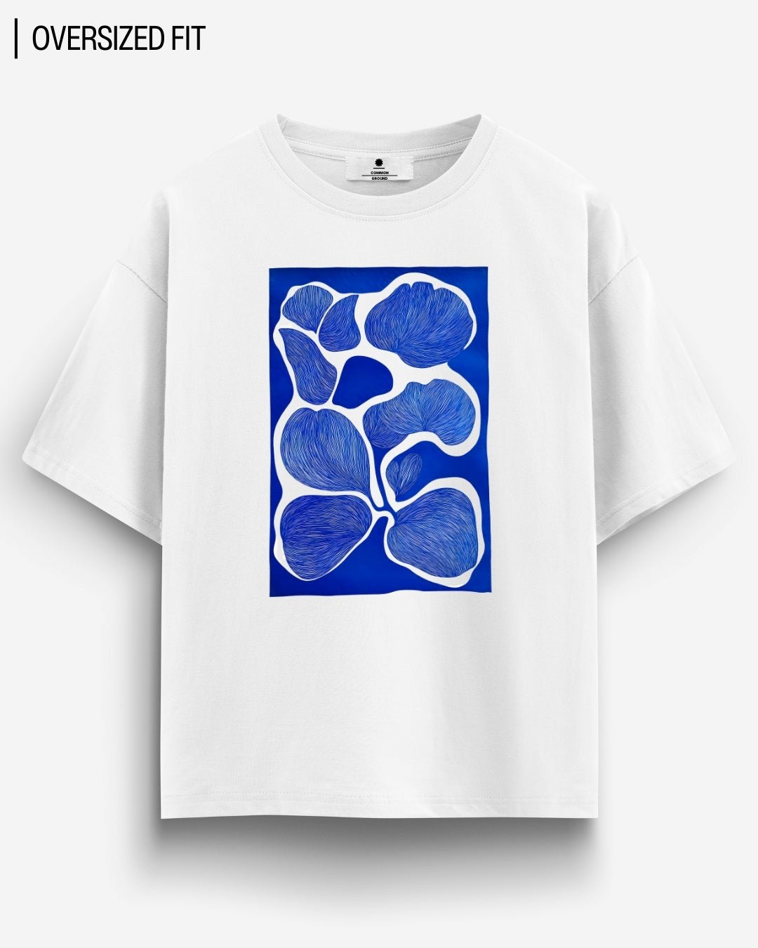 BLUE CORAL OVERSIZED T-SHIRT