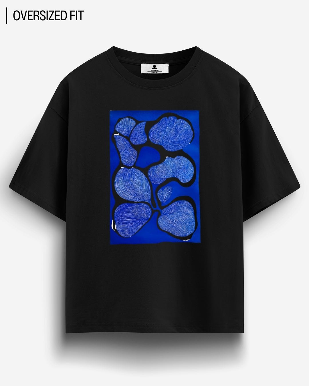 BLUE CORAL OVERSIZED T-SHIRT