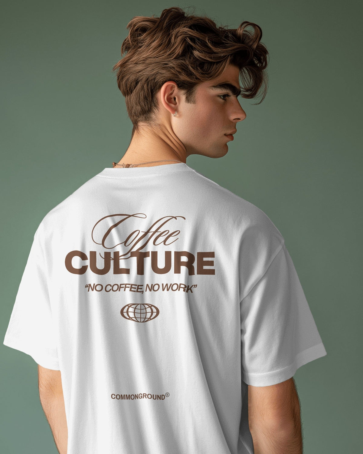 COFFEE CULTURE OVERSIZED T-SHIRT
