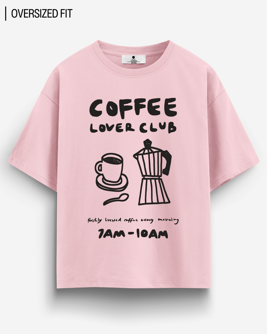 COFFEE LOVER CLUB OVERSIZED T-SHIRT