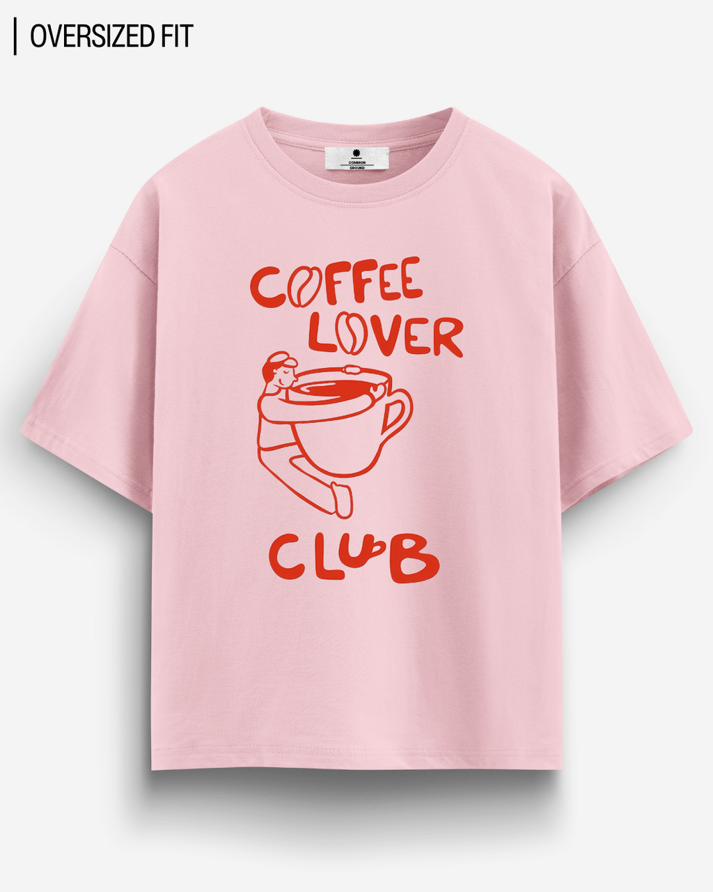 COFFEE LOVER CLUB OVERSIZED T-SHIRT