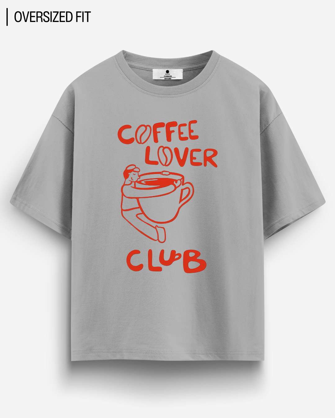 COFFEE LOVER CLUB OVERSIZED T-SHIRT