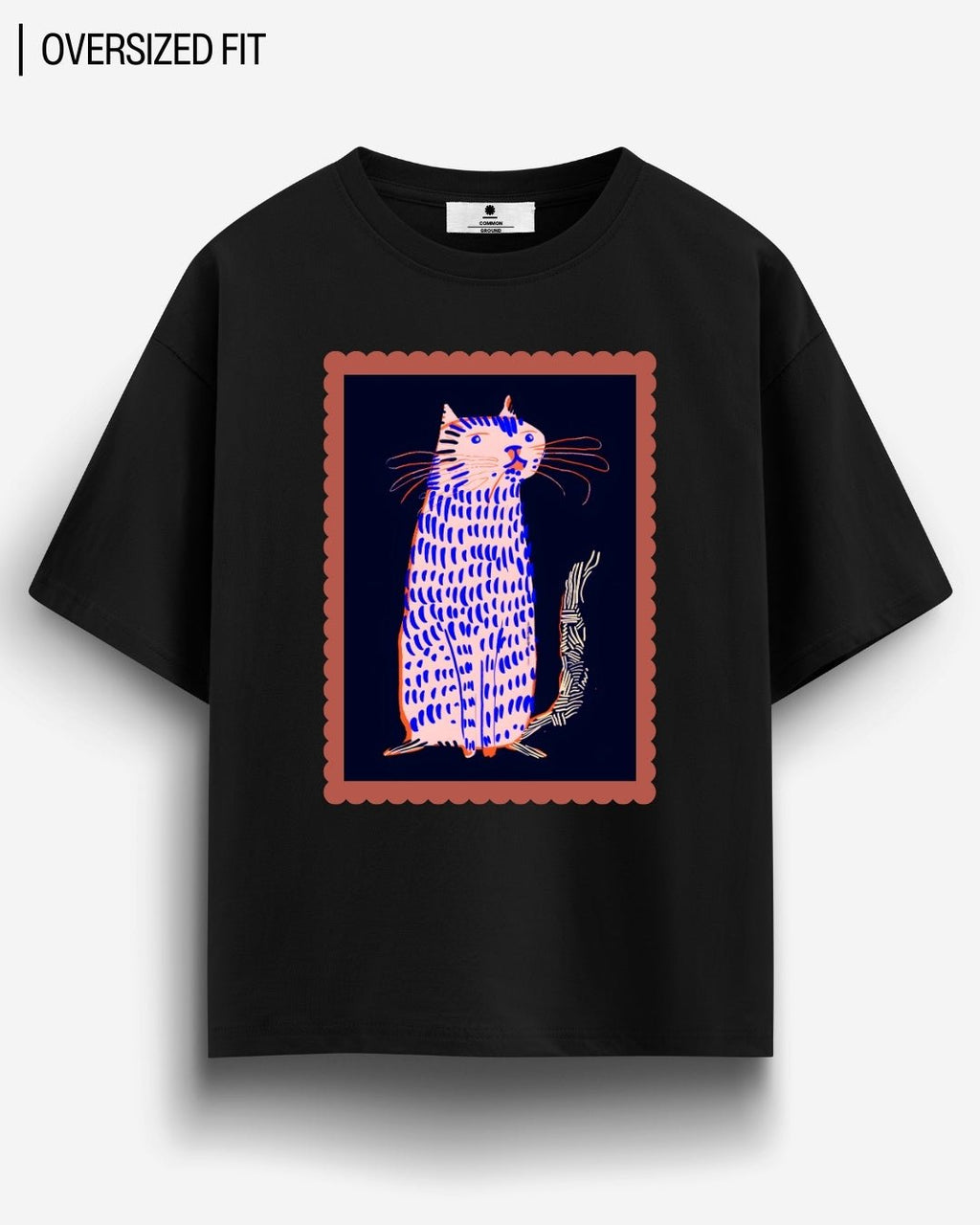 COOL CAT OVERSIZED T-SHIRT