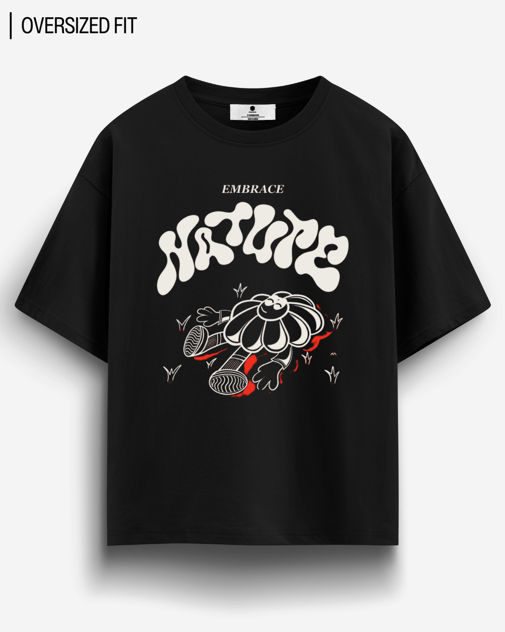 EMBRACE NATURE OVERSIZED T-SHIRT