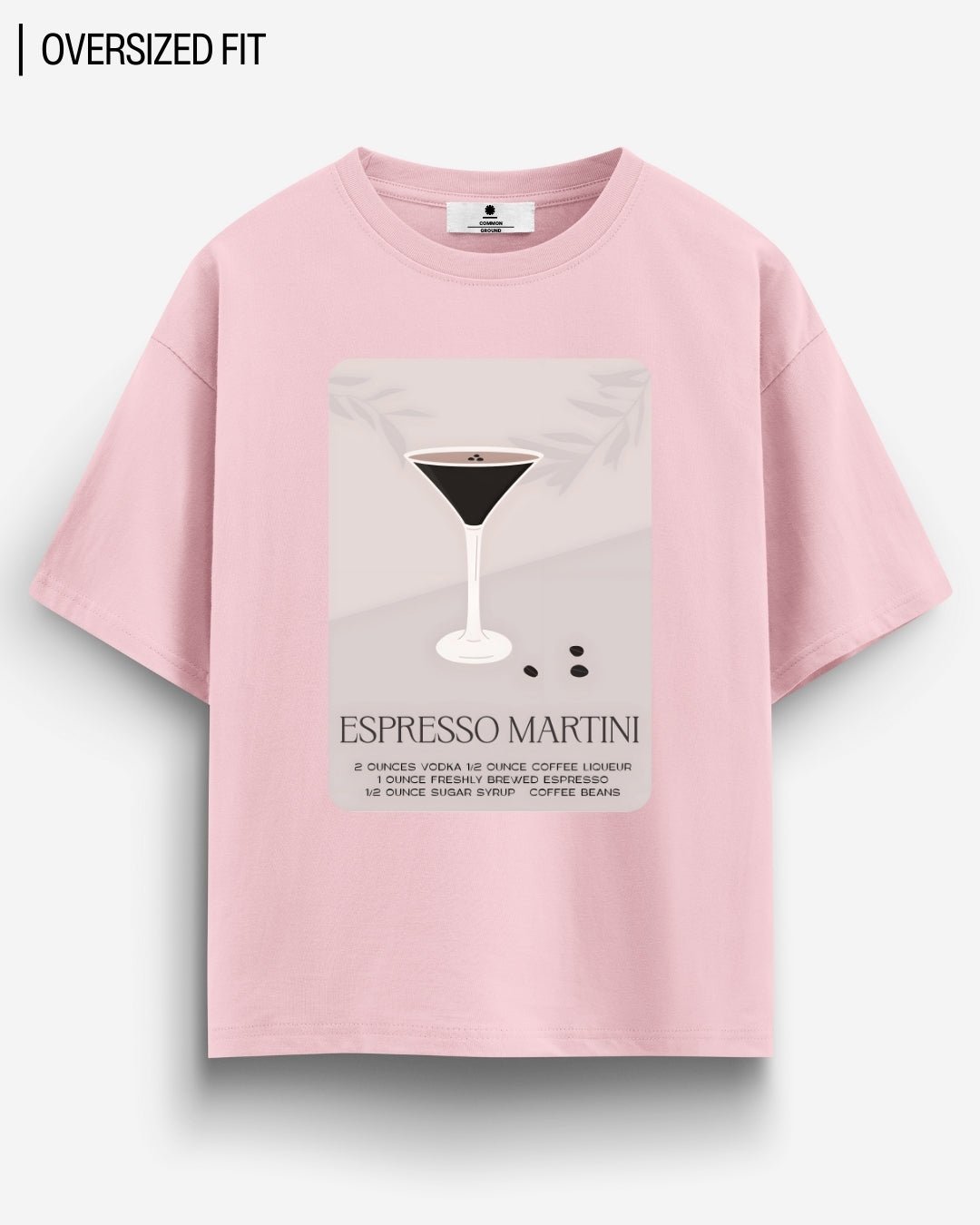 ESPRESSO MARTINI OVERSIZED T-SHIRT