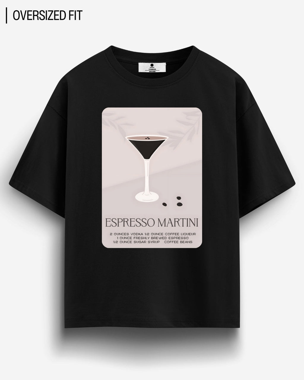 ESPRESSO MARTINI OVERSIZED T-SHIRT
