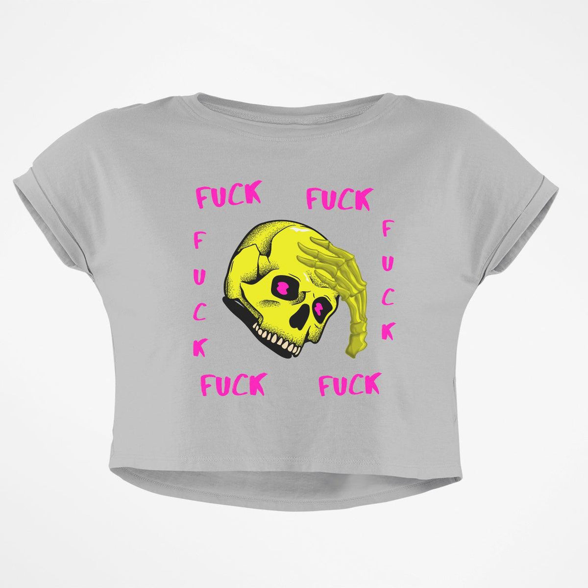 F*CK F*CK F*CK CROP TOP