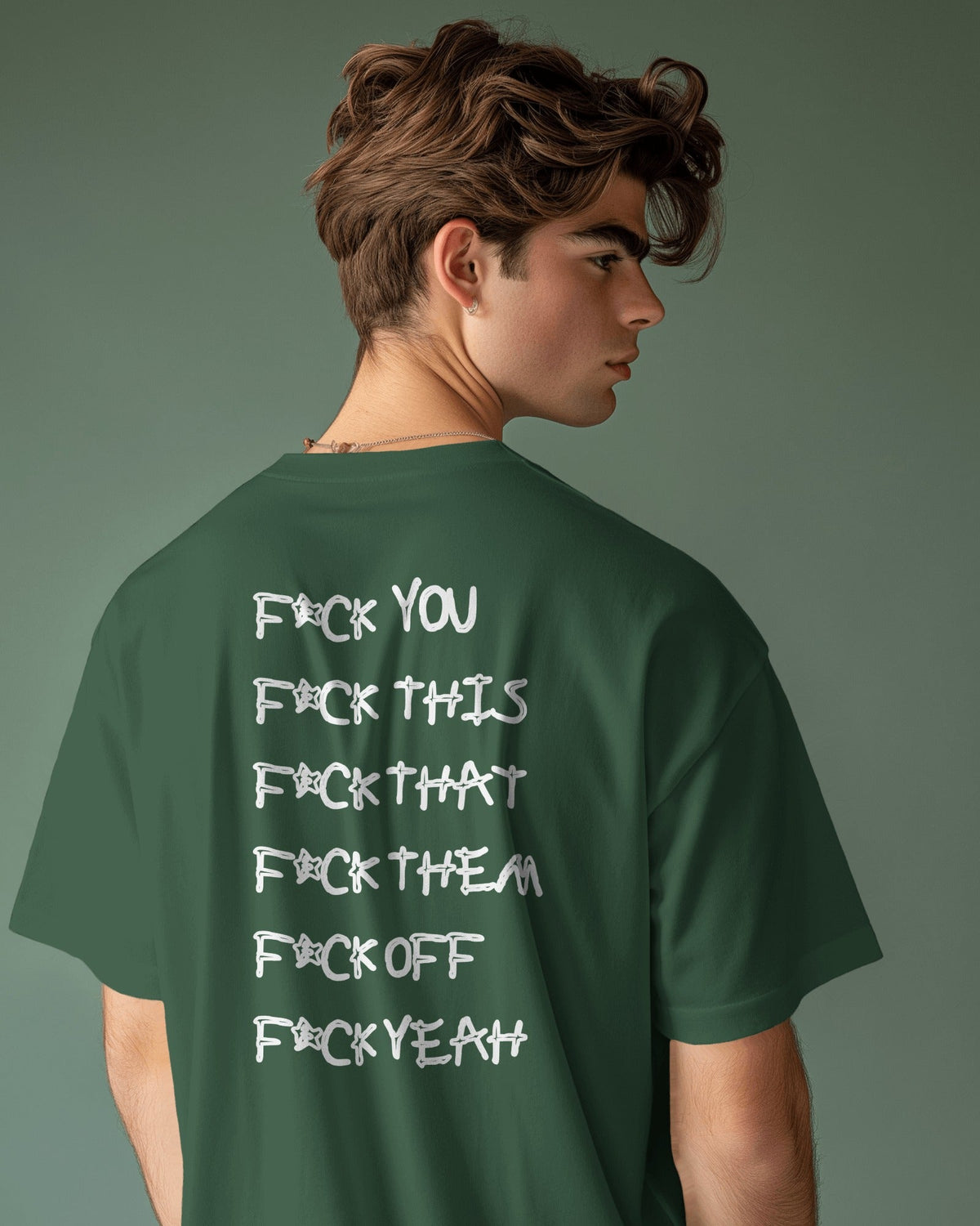 F*CK THIS OVERSIZED T-SHIRT