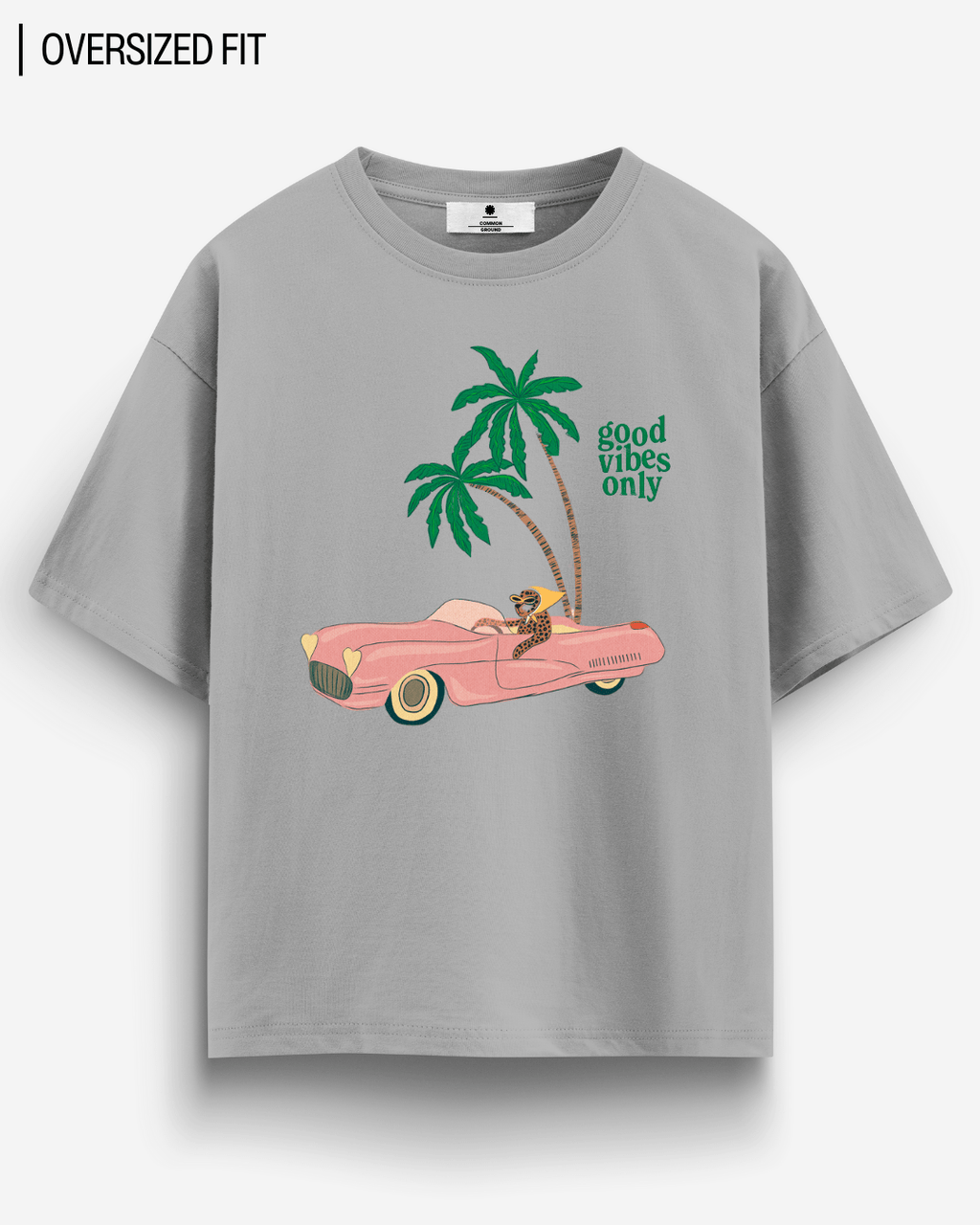 GOOD VIBES OVERSIZED T-SHIRT