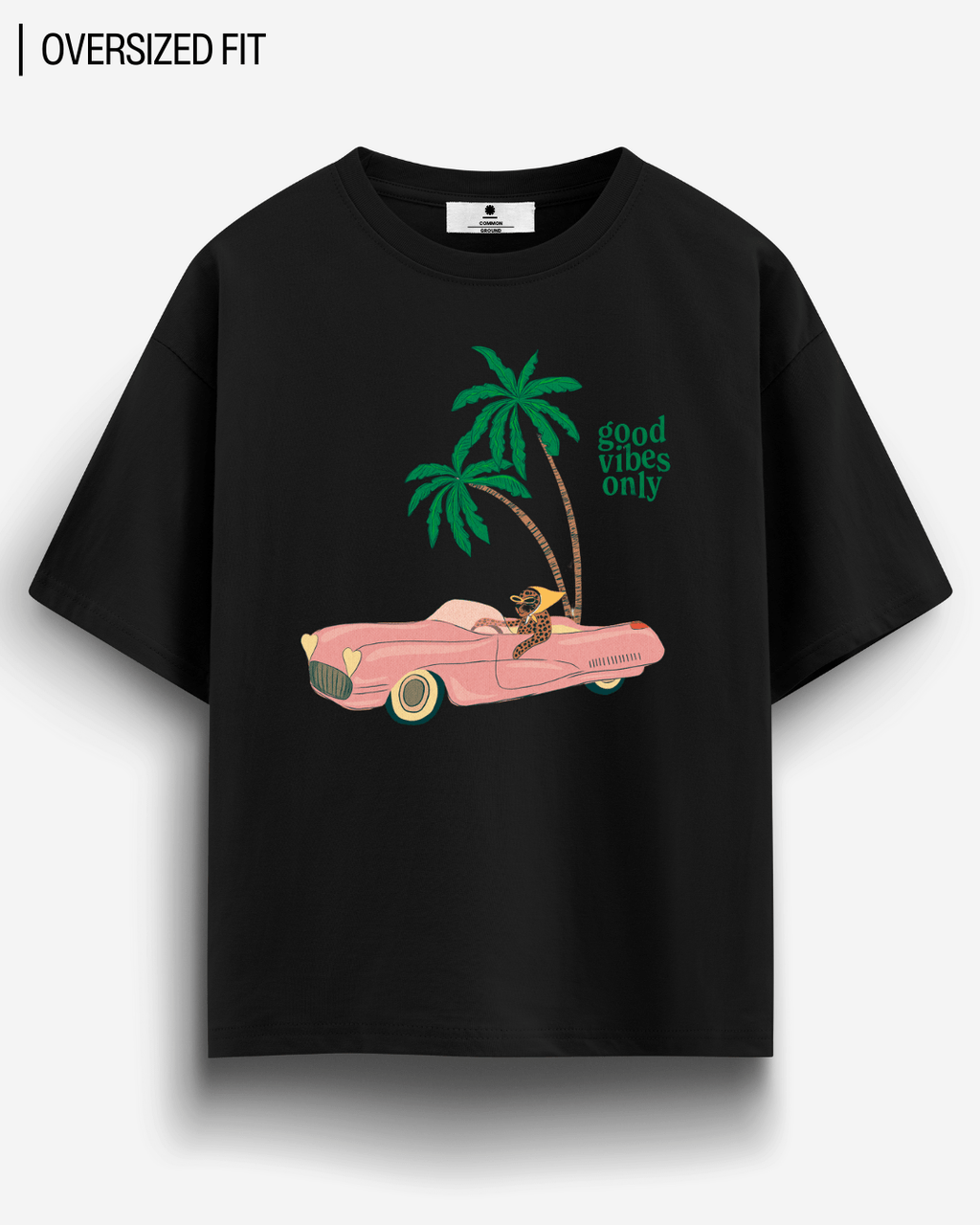 GOOD VIBES OVERSIZED T-SHIRT