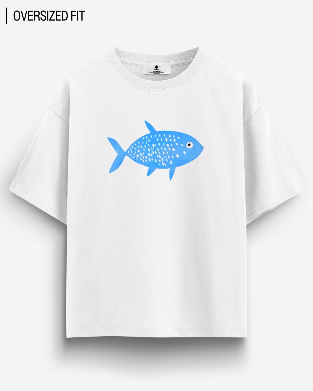 HELLO FISH OVERSIZED T-SHIRT