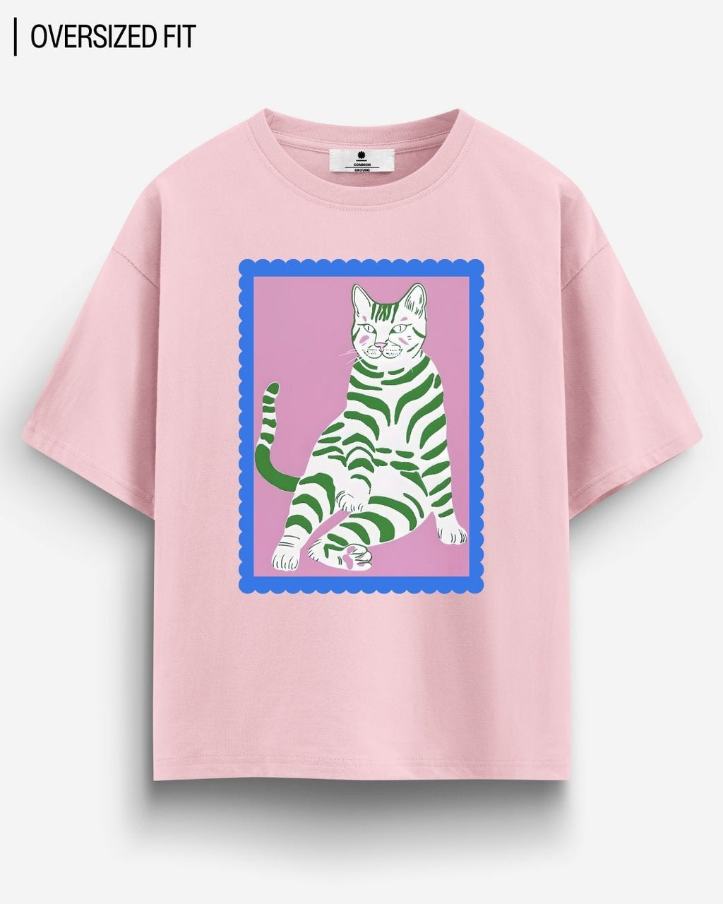 HEY CAT OVERSIZED T-SHIRT