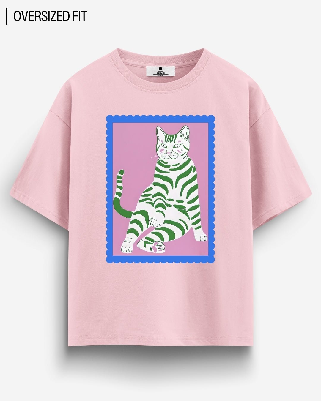 HEY CAT OVERSIZED T-SHIRT