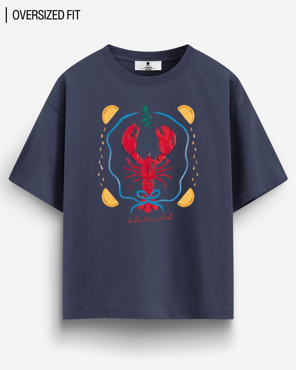LOBSTER CLUB OVERSIZED T-SHIRT