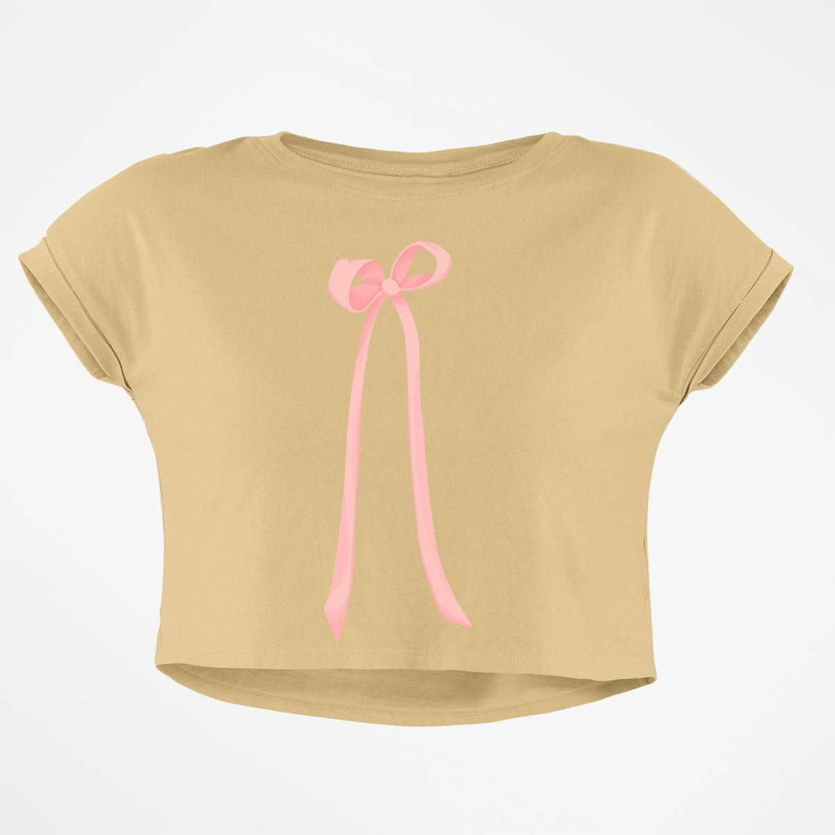 LONG PRINCESS BOW CROP TOP