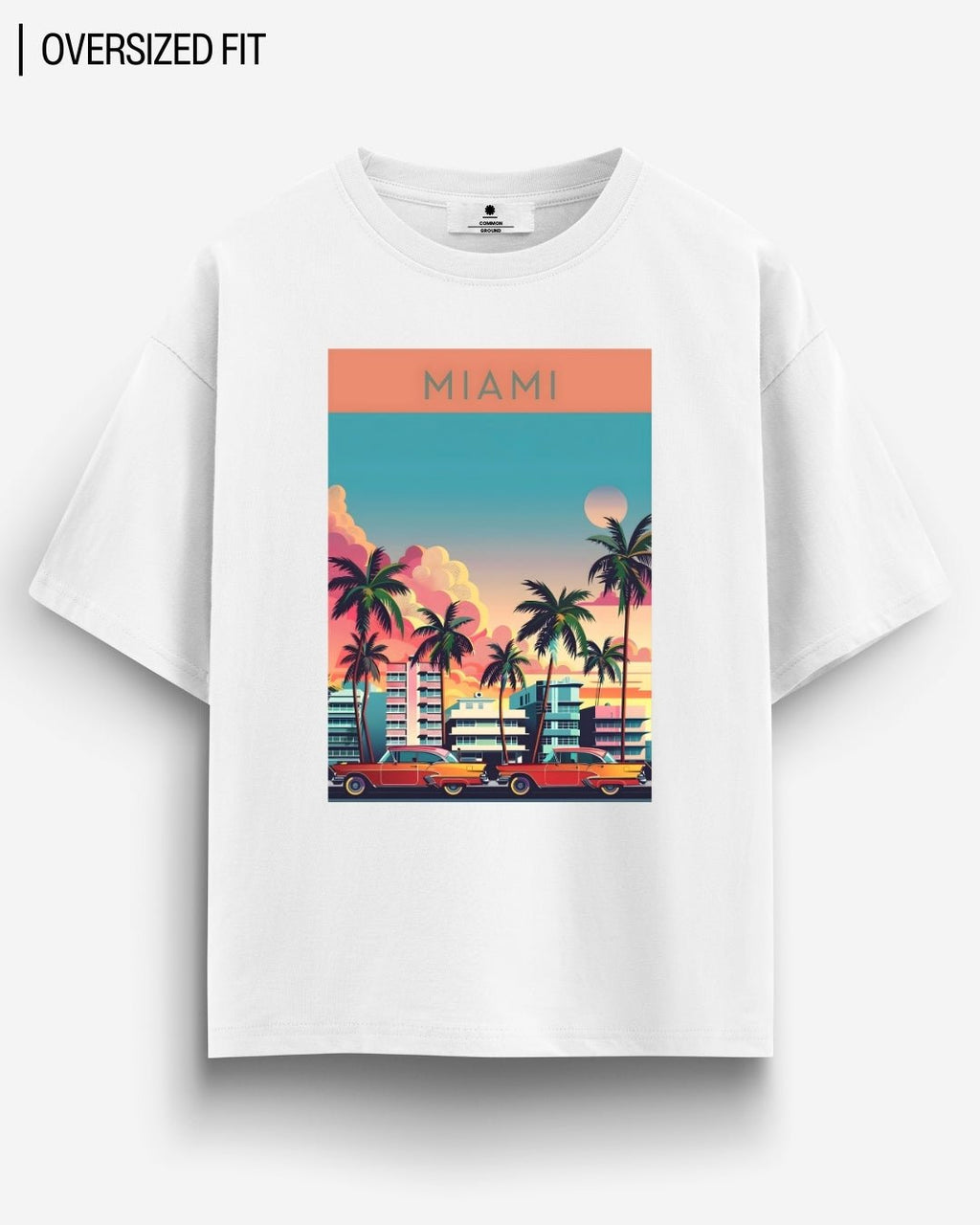 MIAMI SKY OVERSIZED T-SHIRT