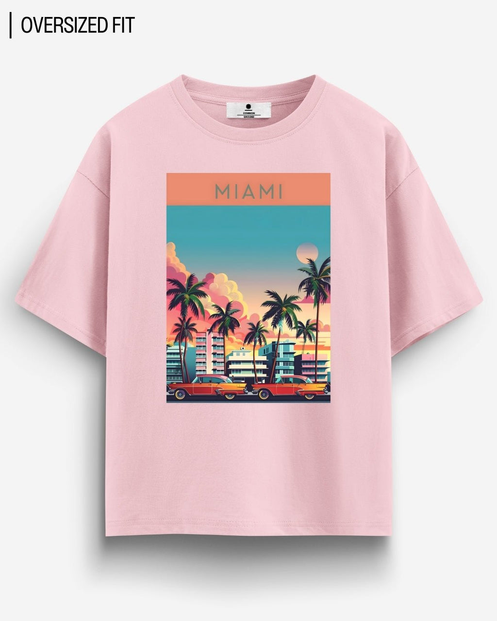MIAMI SKY OVERSIZED T-SHIRT