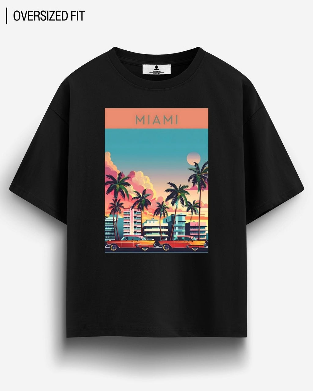 MIAMI SKY OVERSIZED T-SHIRT
