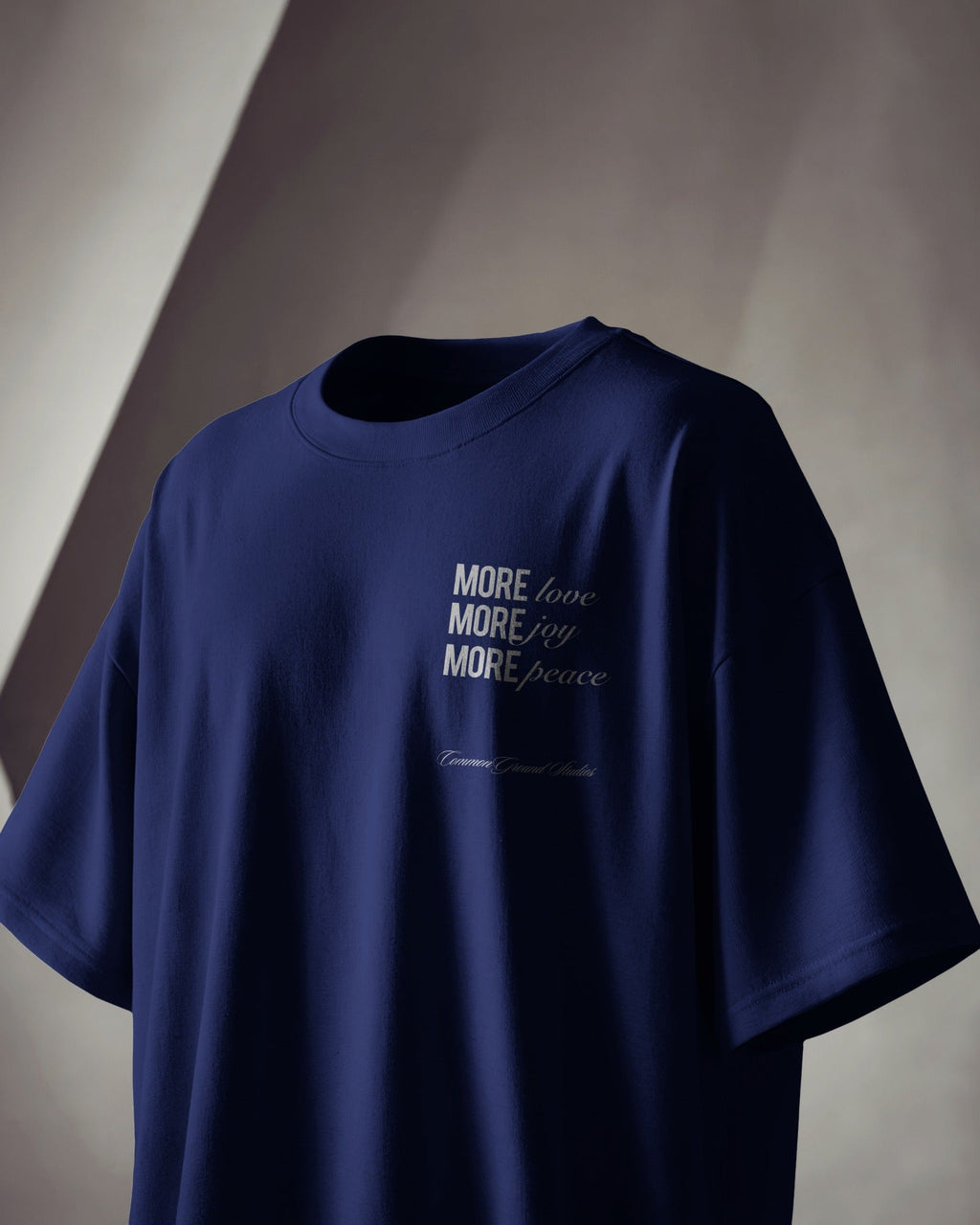 MORE LOVE MORE JOY OVERSIZED T-SHIRT