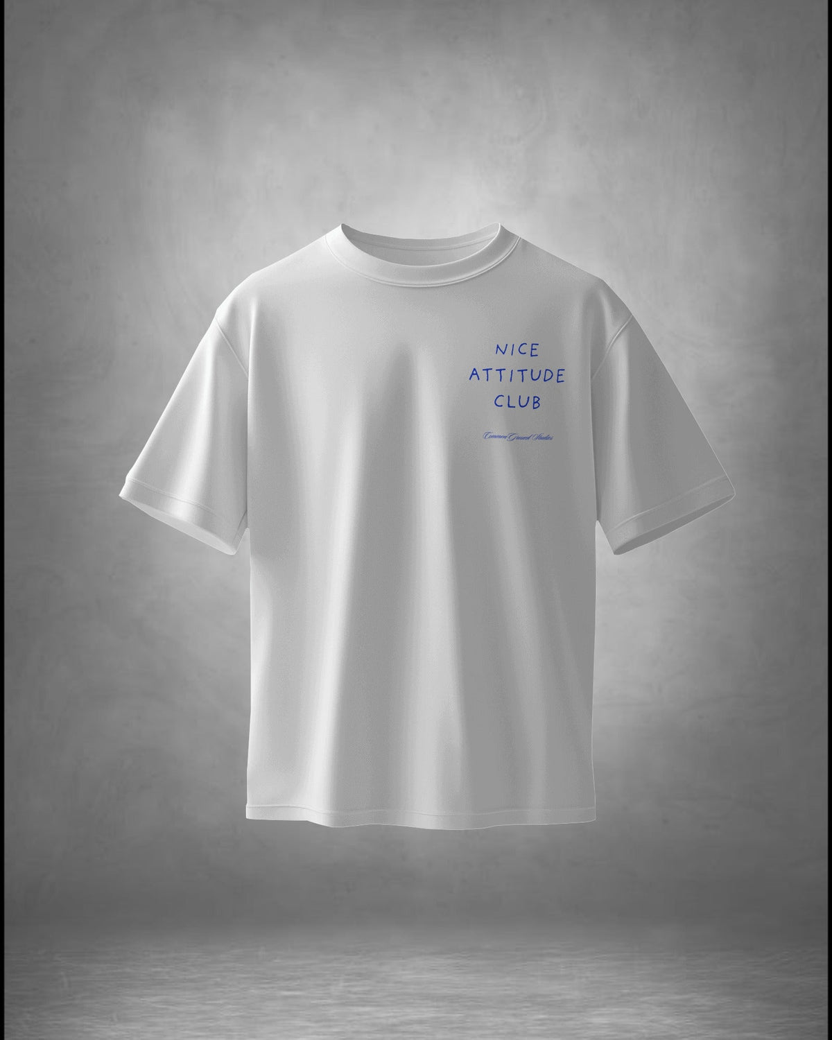 NICE ATTITUDE OVERSIZED T-SHIRT