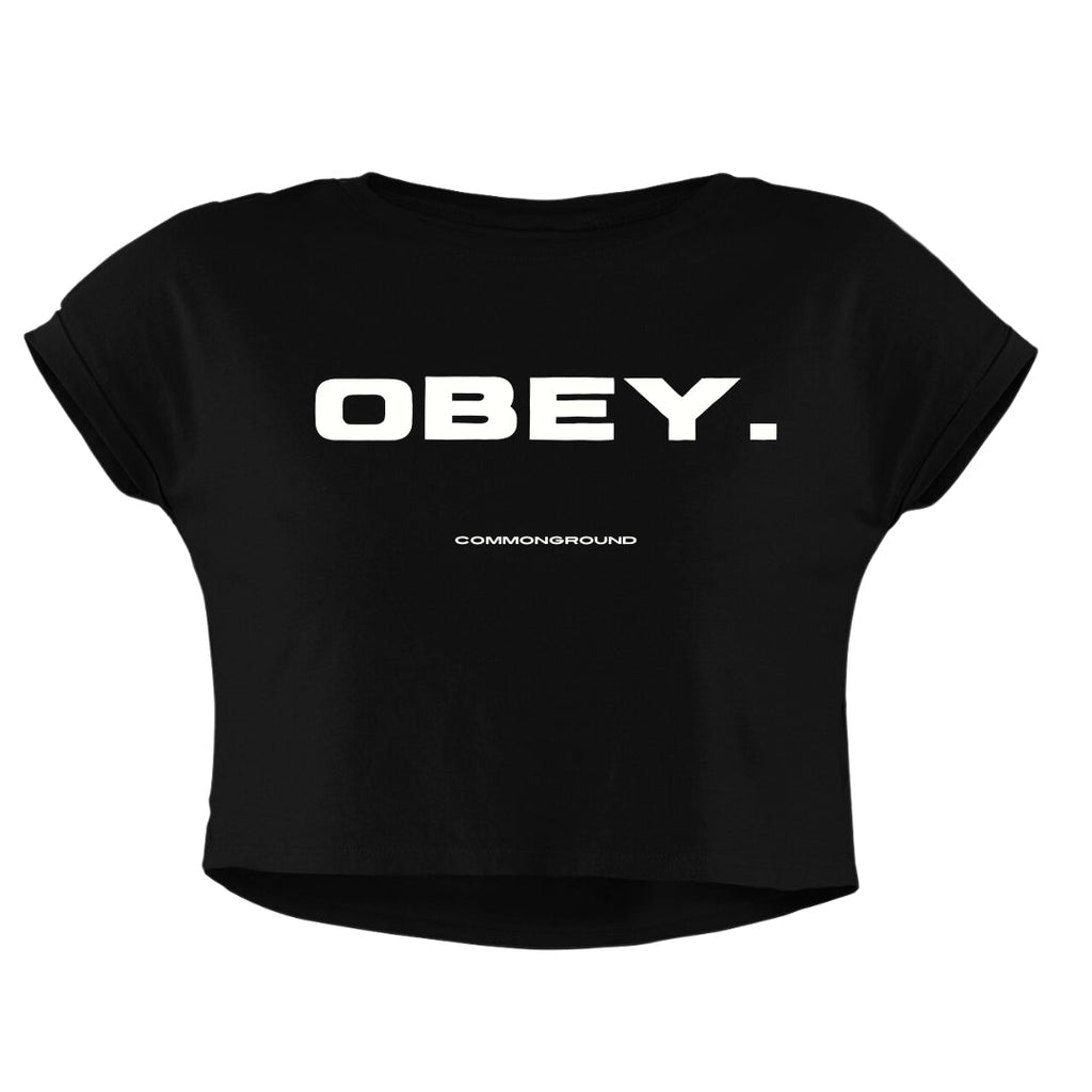 OBEY CROP TOP