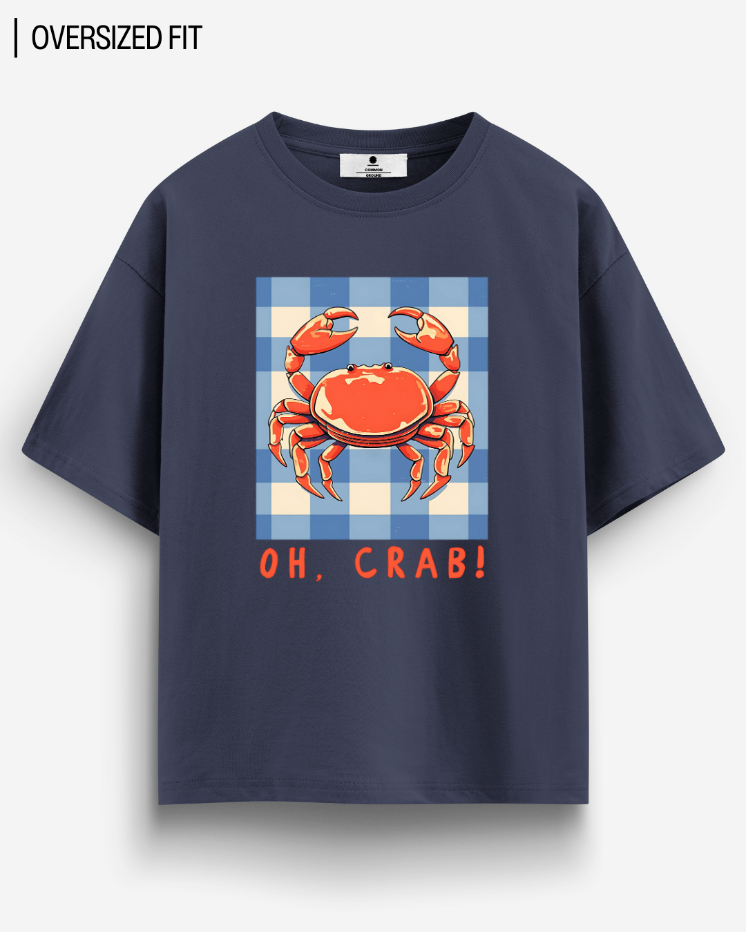 OH CRAB OVERSIZED T-SHIRT