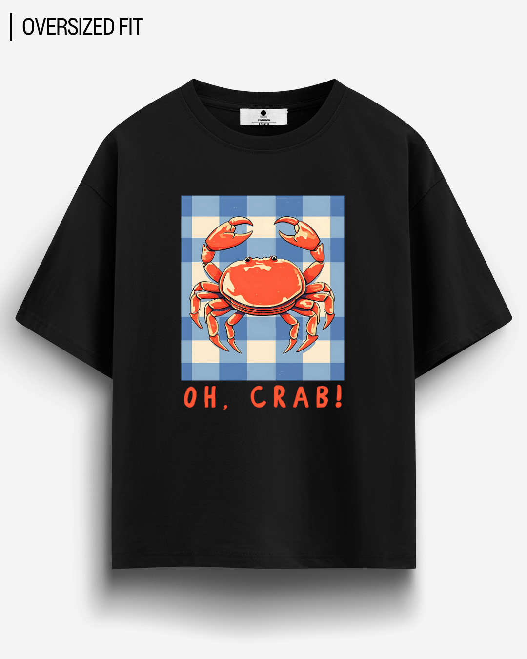 OH CRAB OVERSIZED T-SHIRT