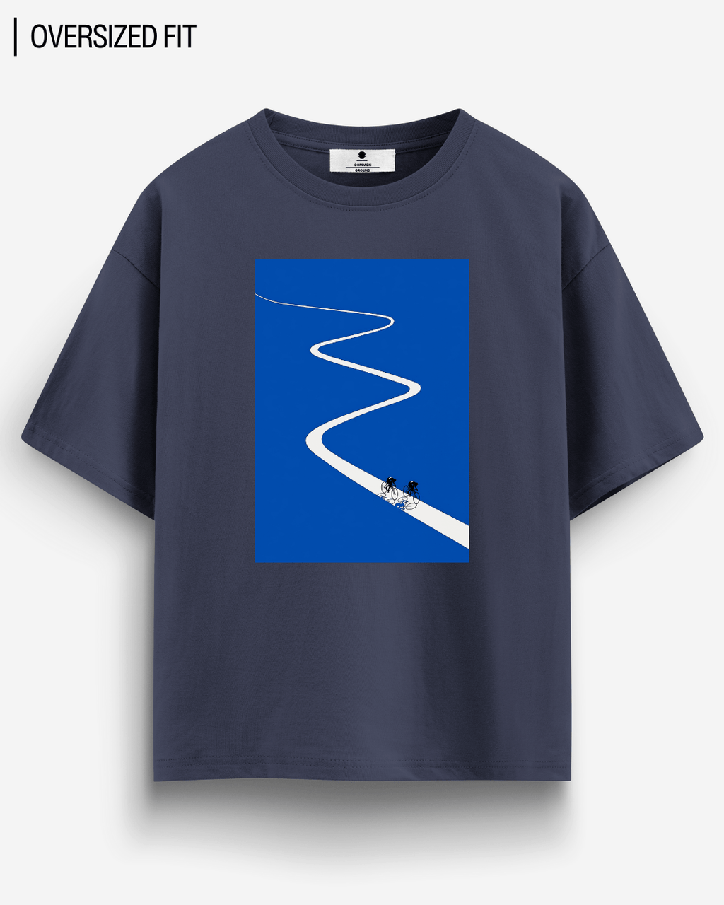 PATH LESS TRAVELLED OVERSIZED T-SHIRT