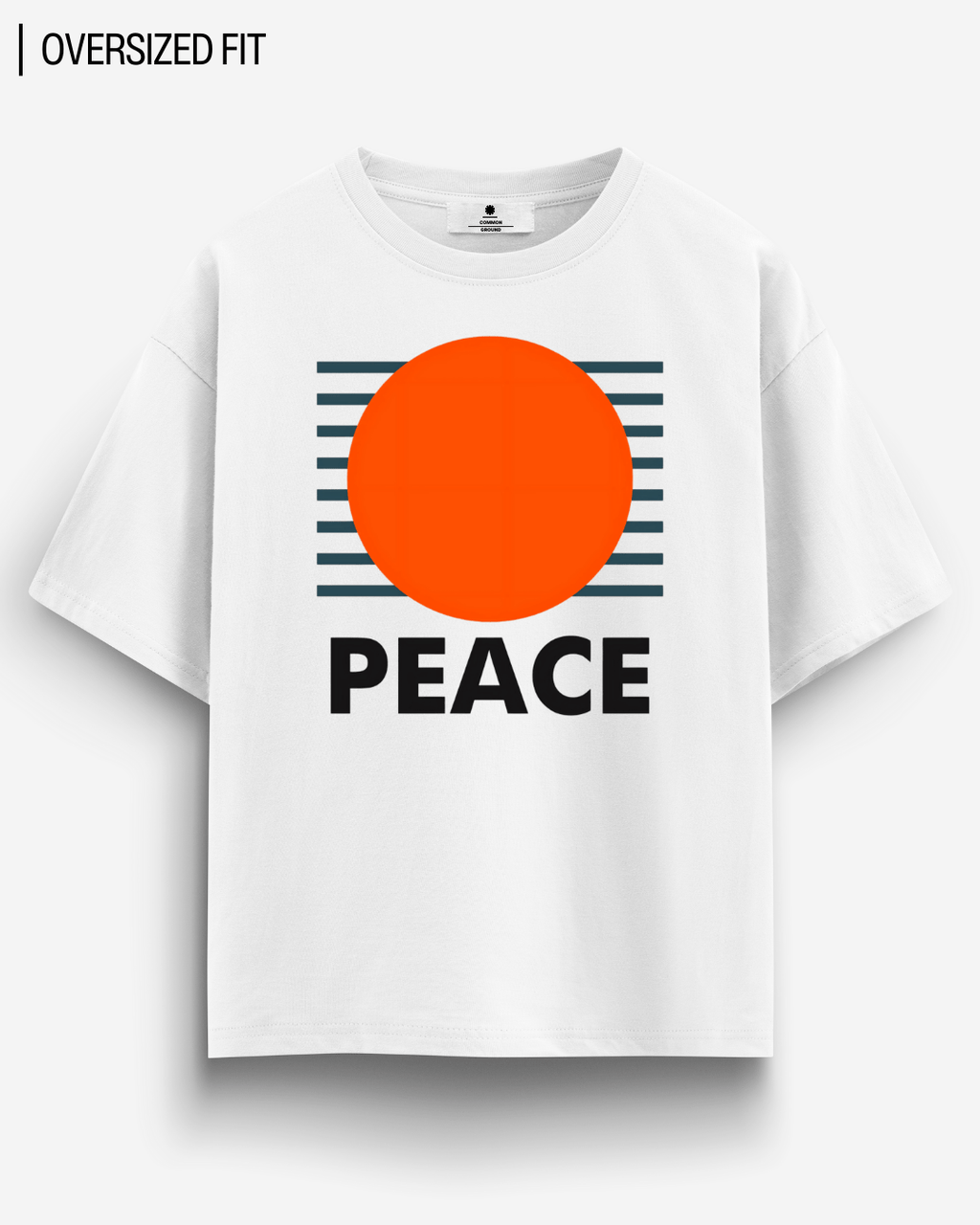 PEACE OVERSIZED T-SHIRT