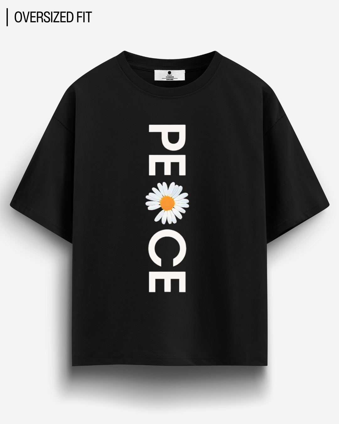 PEACE OVERSIZED T-SHIRT